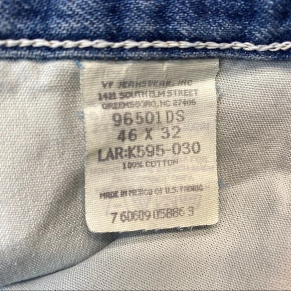 WRANGLER JEANS W46 L32 - Picture 3 of 5